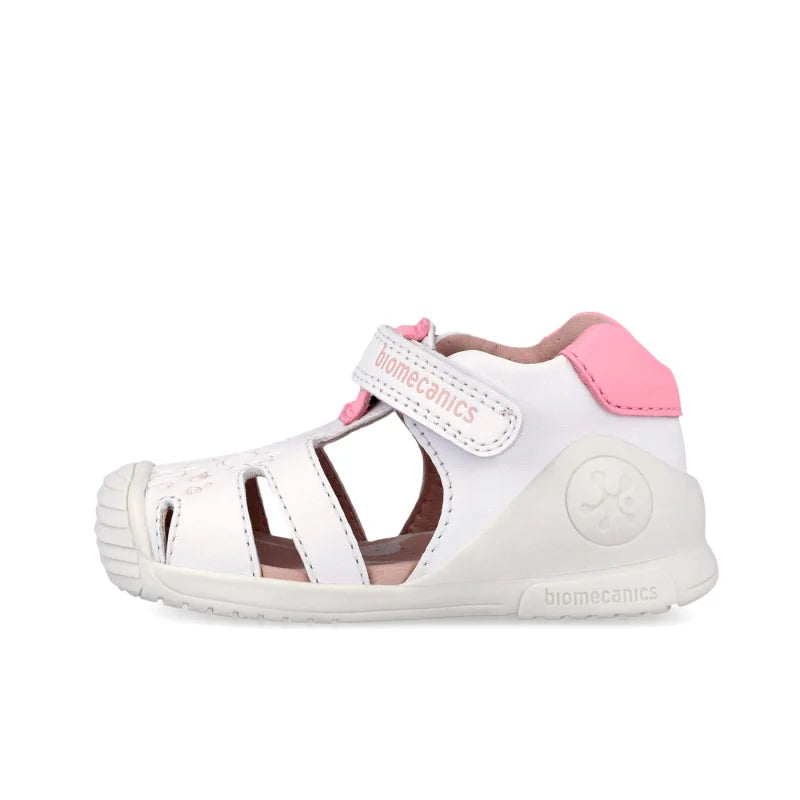 Biomecanics Biomecanics 262105-C050 Βρεφικά Πέδιλα Biogateo - Λευκά με Θαλασσινά Σχέδια Πέδιλο Κορίτσι / Sandals Girl download_4_f3497e1a-65ce-42e6-9569-a1d232f1b457