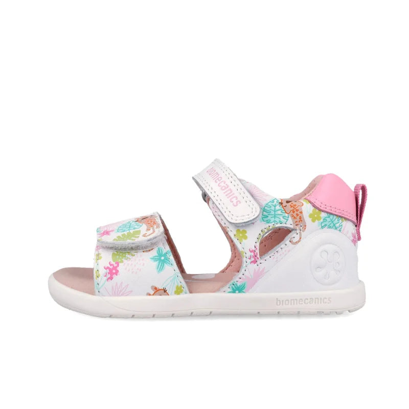 Biomecanics Biomecanics 262163-A Βρεφικά Πέδιλα Biogateo - Λευκά Tropical με Λεοπάρδαλη Πέδιλο Κορίτσι / Sandals Girl download_4_f9ad3f3b-12ee-4c6c-a509-d66fac130f93
