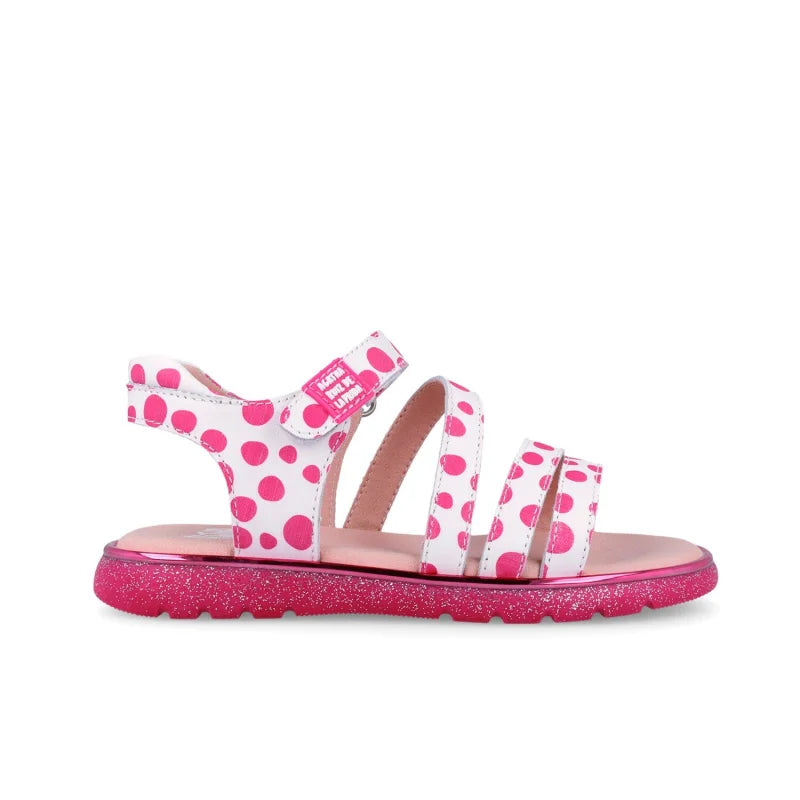 Αgatha Ruiz De La Prada Agatha Ruiz de la Prada 262962-A Παιδικά Πέδιλα - Λευκό με Ροζ Πουά & Glitter Πέδιλο Κορίτσι / Sandals Girl download_4e3c1fe5-2a72-4e7f-9858-2613e1e00f7e