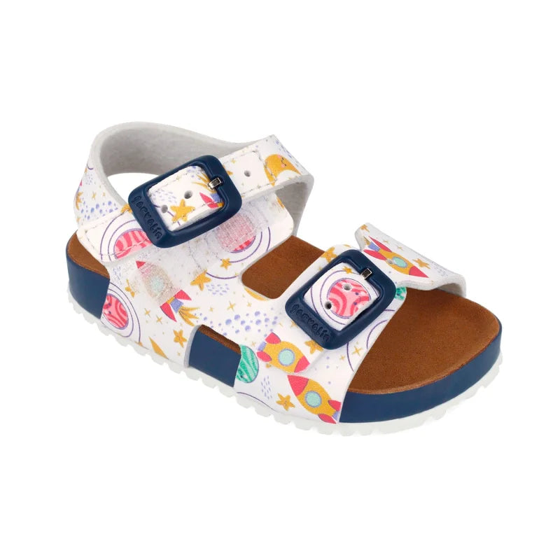 Garvalin Garvalin 262463-B Παιδικά Πέδιλα Bio-Sandals - Λευκό με Space Μοτίβο Πέδιλο Αγόρι / Sandals Boy download_5_2f5c7f40-41dc-43da-9d1b-3aa612c4bd45