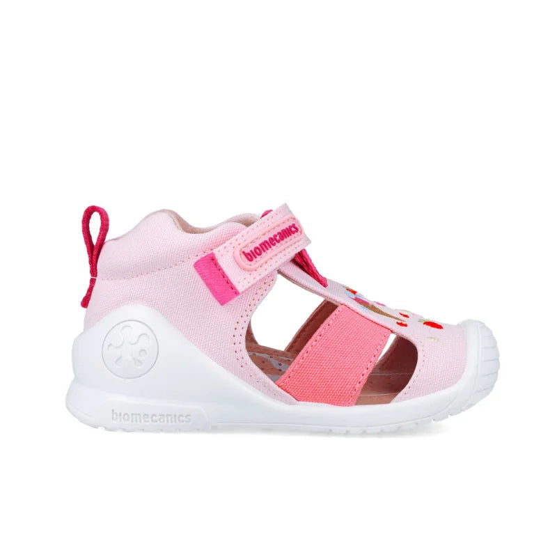 Biomecanics Biomecanics Ανατομικά Παιδικά Υφασμάτινα Παπουτσοπέδιλα για Κορίτσια Ροζ Πέδιλο Κορίτσι / Sandals Girl download_8090af07-9eb8-4474-9c76-046de24c8ef5