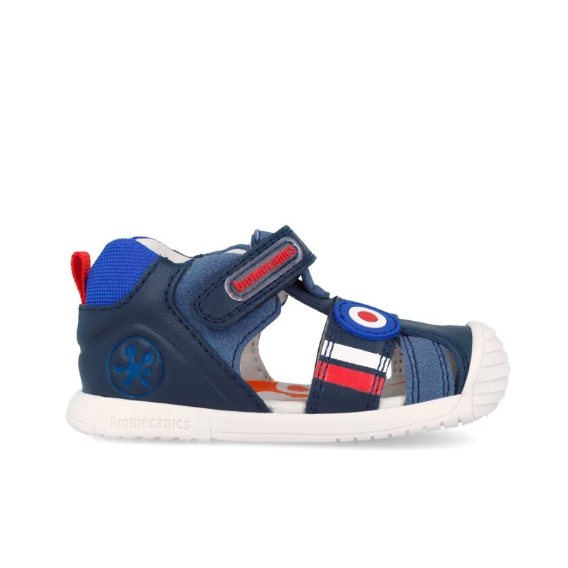 Biomecanics Biomecanics 262129-A Βρεφικά Πέδιλα Biogateo - Navy με Μπλε/Κόκκινο Στόχο Πέδιλο Αγόρι / Sandals Boy download_a047ac52-9c14-4e5f-8f83-d49dfab332c4
