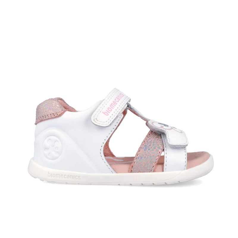 Biomecanics Biomecanics 262162-B Βρεφικά Πέδιλα Biogateo - Λευκό Ασημί με Πεταλούδα Πέδιλο Κορίτσι / Sandals Girl download_cbc6ce53-cc0e-4197-bae5-61d2a7d8b313