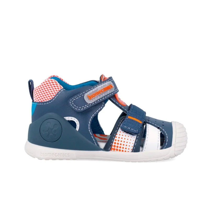 Biomecanics Biomecanics 262124-A Βρεφικά Πέδιλα Biogateo - Μπλε με Πορτοκαλί Πέδιλο Αγόρι / Sandals Boy download_dfad5ca1-49d5-4c6e-9bf8-f46d3f959b07