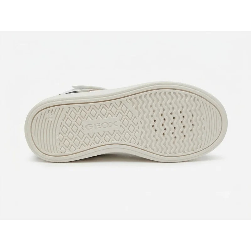 Geox Geox J66DKC 0003W C1327 Παιδικά Μποτάκια Sneaker New Emberlix για Κορίτσια λευκό με χρυσό Sneaker Κορίτσι / Sneaker Girl fb229d9b-b785-44fe-8227-5c25cea969c0