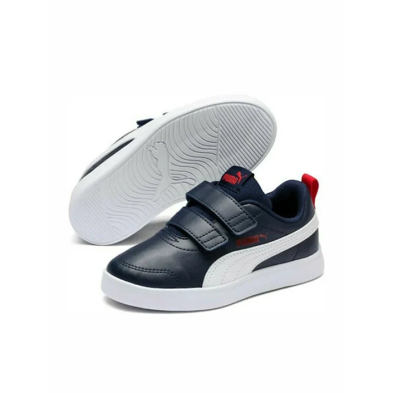 Puma Puma Παιδικό Sneaker Courtflex με Σκρατς Navy Μπλε Αθλητικά Αγόρι /Sportshoes Boys fixedratio_20220520161707_3bfc6c15