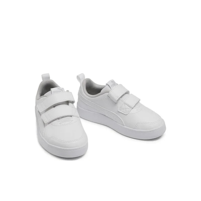 Puma Puma Παιδικό Sneaker Courtflex V2 V Ps με Σκρατς Λευκό Αθλητικά Κορίτσι /Sportshoes Girl fixedratio_20220520164028_b10756da