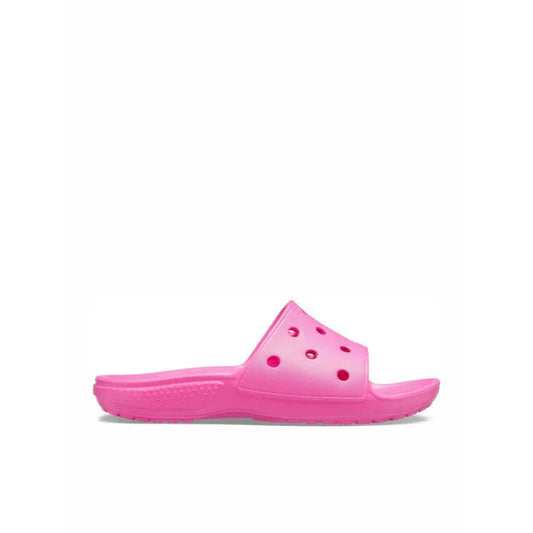 Crocs Παιδικά Ανατομικά Παπουτσάκια Θαλάσσης Classic Slide Ροζ