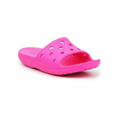 Crocs Kids Anatomical Classic Slide Beach Shoes Pink