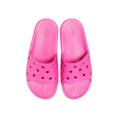 Crocs Kids Anatomical Classic Slide Beach Shoes Pink