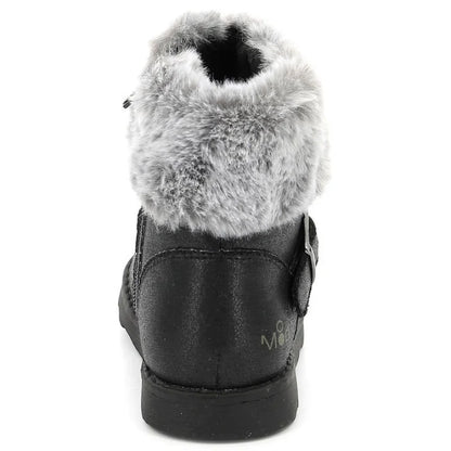 Mod8 Children's Boots with Fur Lining for Girls Black