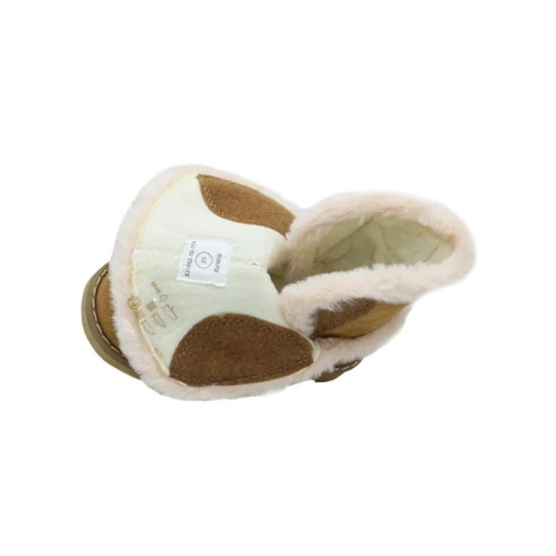 Mod8 Children's Boots with Fur Lining for Girls Camel