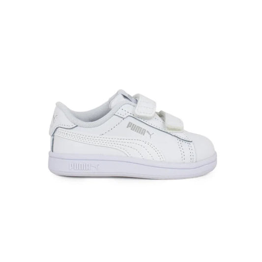 Puma Children's Sneakers with Scratches White
