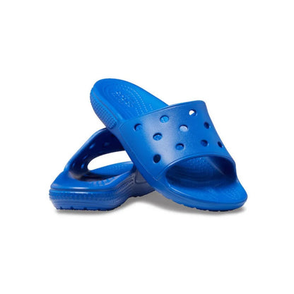 Tongs Crocs pour enfants, toboggan bleu