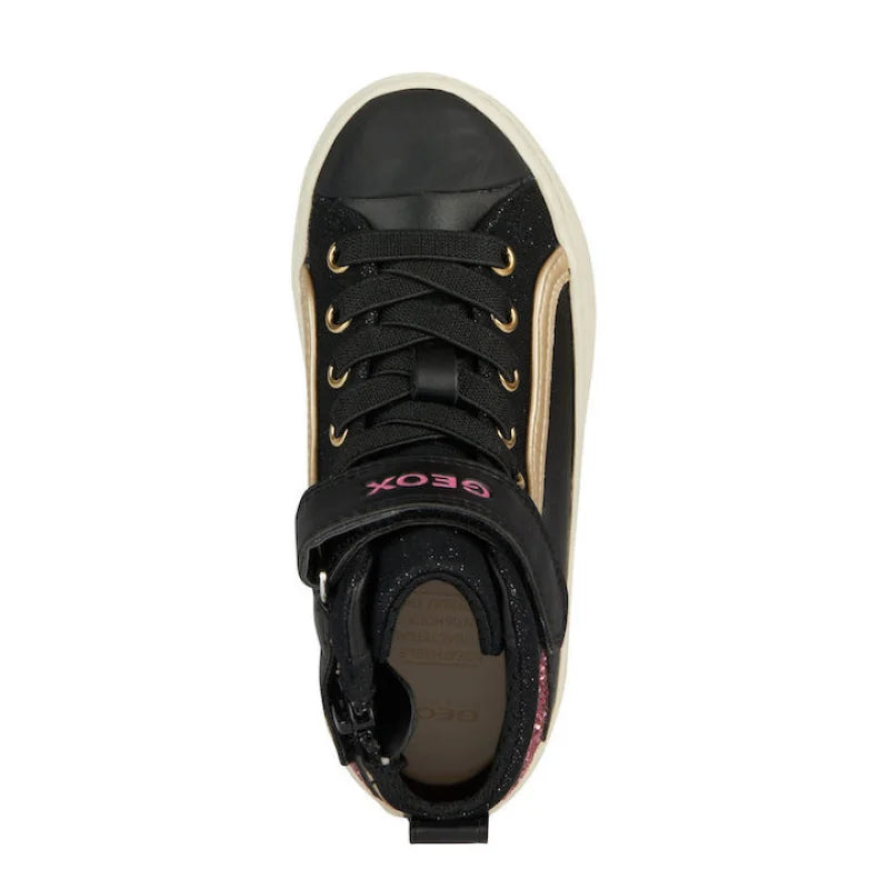 Geox Geox Παιδικά Sneakers High Ανατομικά Μαύρα Μποτάκι Κορίτσι / Boots Girl fixedratio_20230727153356_1ddaeae6