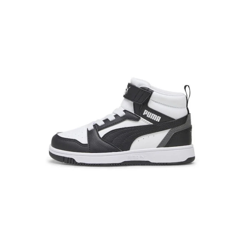 Puma Puma Παιδικά Sneakers High Λευκά Μποτάκι Αγόρι / Boots Boys fixedratio_20230913141645_puma_paidika_sneakers_high_leyka_393832_01
