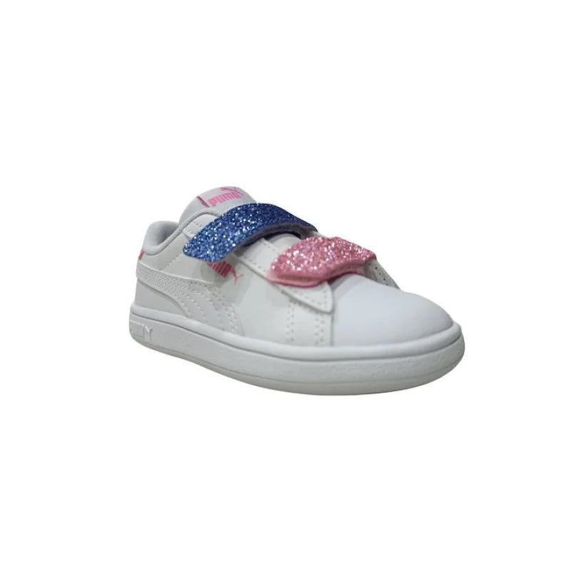 Puma Puma Παιδικά Sneakers με Σκρατς Λευκά Αθλητικά Κορίτσι /Sportshoes Girl fixedratio_20240105103532_cb97426f