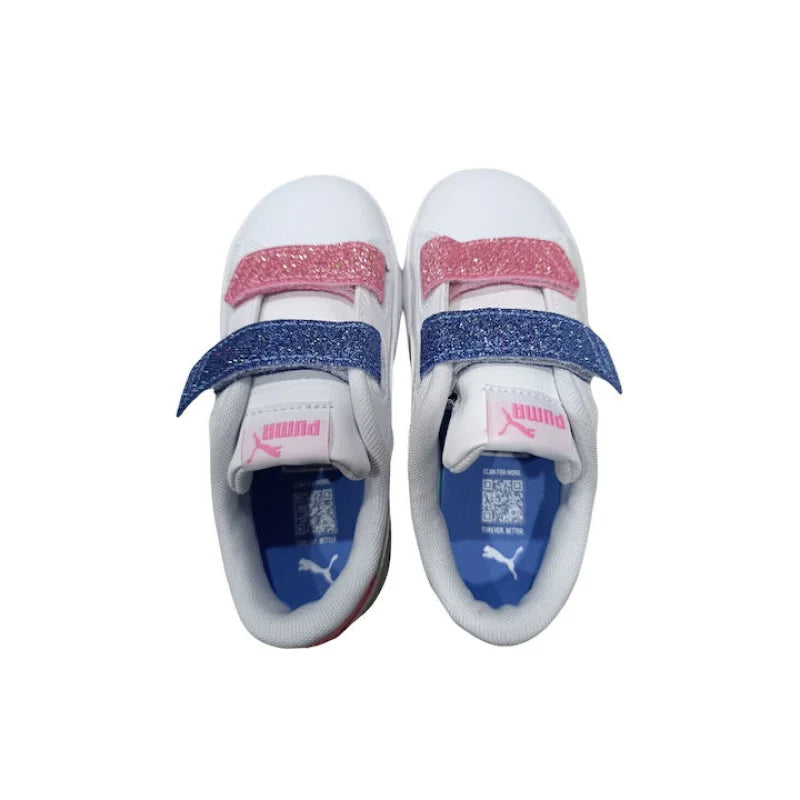 Puma Puma Παιδικά Sneakers με Σκρατς Λευκά Αθλητικά Κορίτσι /Sportshoes Girl fixedratio_20240105103543_003811ee