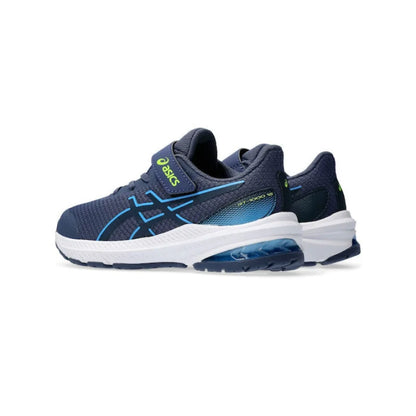 ASICS Sports Kids Running Shoes GT-1000 12 PS Navy Blue