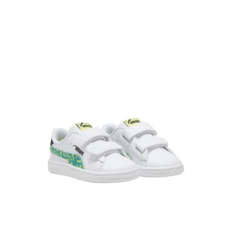 Puma Puma Παιδικά Sneakers Smash 3.0 L Λευκά Αθλητικά Αγόρι /Sportshoes Boys fixedratio_20240205091702_puma_paidika_sneakers_smash_3_0_l_leyka_395460_01