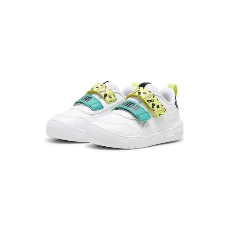 Puma Baskets Enfant Blanc