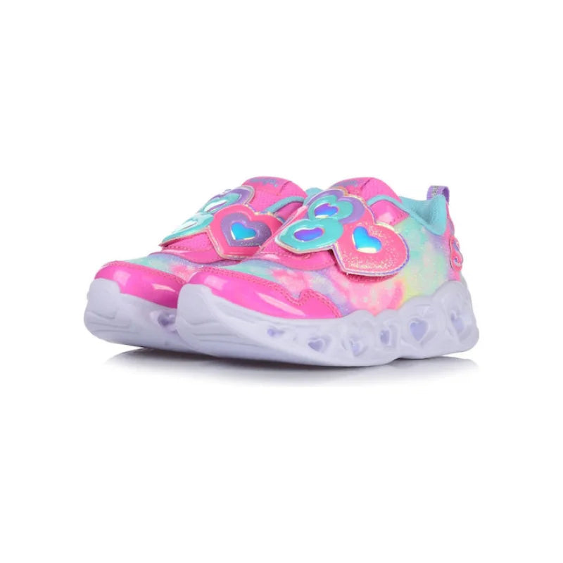 Skechers Skechers Παιδικά Sneakers Heart με Φωτάκια Πολύχρωμα Παπούτσι Κορίτσι Φωτάκια / Shoes with Lights Girl fixedratio_20240216090521_1b16c114