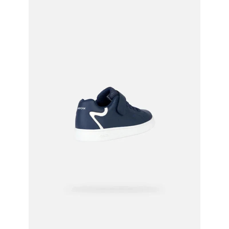 Geox Παιδικά Sneakers Eclyper Ανατομικά Navy Μπλε