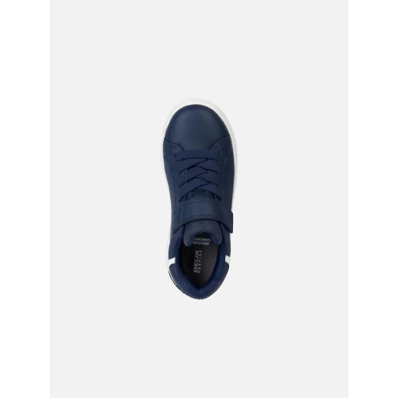 Geox Παιδικά Sneakers Eclyper Ανατομικά Navy Μπλε