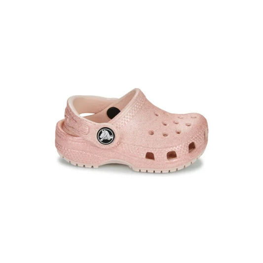 Crocs Παιδικά Ανατομικά Σαμπό Θαλάσσης Glitter