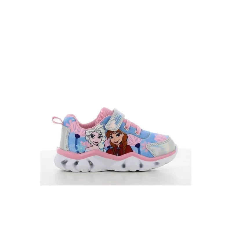 Leomil Frozen παιδικά ανατομικά sneakers με φωτάκια για Κορίτσια Σιέλ Παπούτσι Κορίτσι Φωτάκια / Shoes with Lights Girl fixedratio_20240226093532_a94ad248