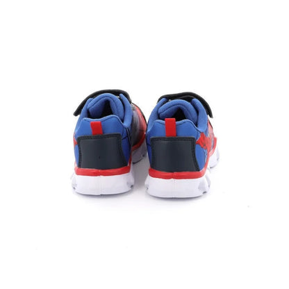 Spiderman Children's Anatomical Sneakers with lights for Boys Red Blue