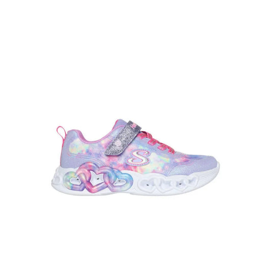 Skechers Παιδικά Sneakers Infinite Heart με Φωτάκια Πολύχρωμα