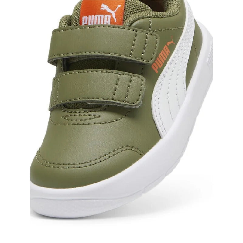 Puma Παιδικά Sneakers Courtflex V3 V Inf πράσινο