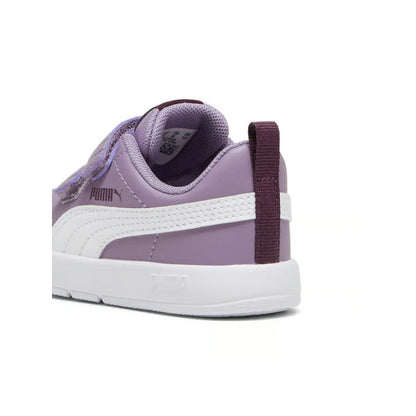 Puma Παιδικά Sneakers Courtflex V3 V Inf Μωβ