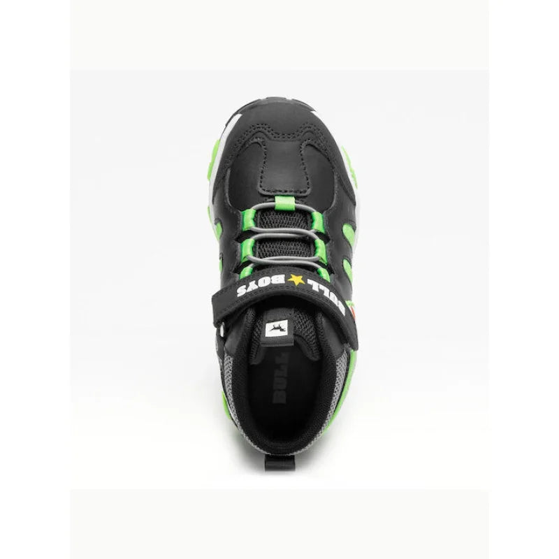 Bull Boys Bull Boys Παιδικά Sneakers High με Φωτάκια Μαύρα Παπούτσι Αγόρι Φωτάκια / Shoes with Lights Boy fixedratio_20240910135236_9e6de581
