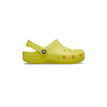 Crocs Classic Clog K Παιδικά Σαμπό Θαλάσσης Κίτρινα