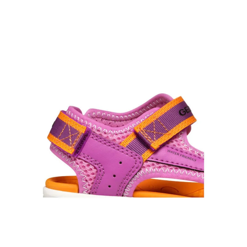 Geox GEOX Παιδικά Πέδιλα J Sandal Φουξία Πορτοκαλί – Άνεση και Στυλ Πέδιλο Κορίτσι / Sandals Girl fixedratio_20250212111453_9f35c964