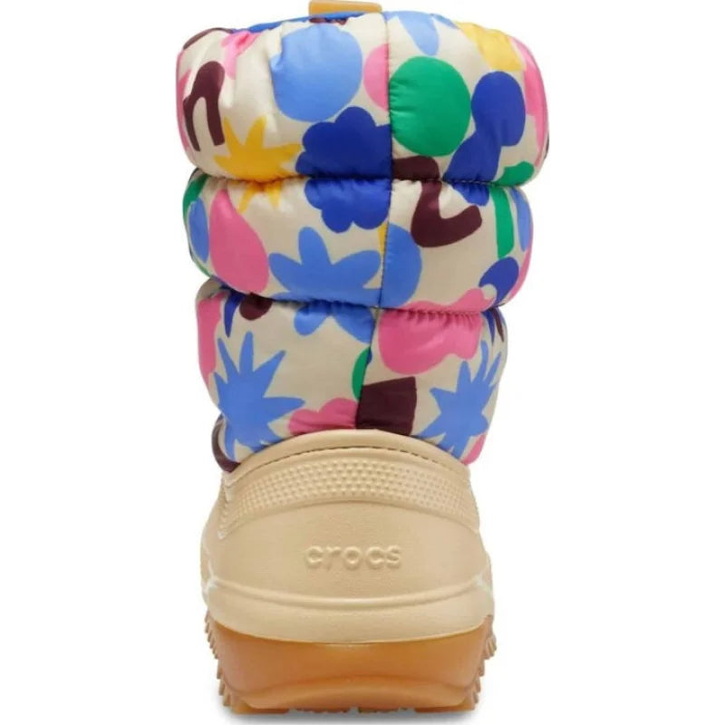 Crocs Crocs Παιδικές Μπότες Χιονιού 210410-2ET Πολύχρωμες Χιονιού Κορίτσι / Snowboots Girl fixedratio_20250612233022_4d50c824