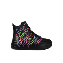 Skechers Hyperlift Love Daz Παιδικά Μποτάκια Μαύρα