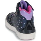 Geox Geox J Skylin Παιδικά Sneakers High Ανατομικά με Σκρατς Μπλε Παπούτσι Κορίτσι Φωτάκια / Shoes with Lights Girl fixedratio_20250616153223_bc481c7b