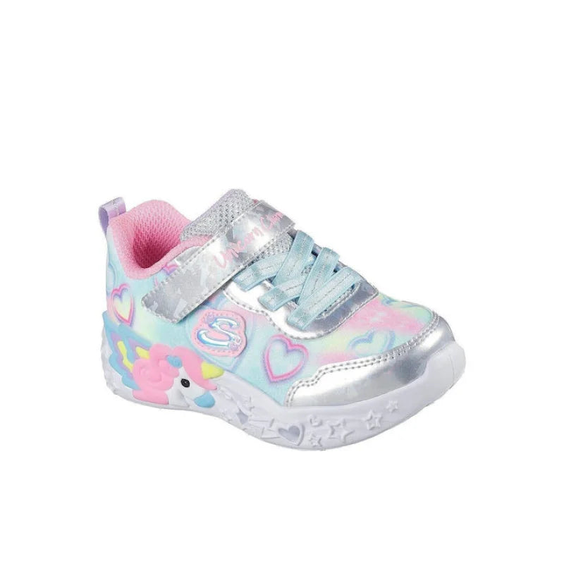 Skechers Skechers Unicorn Charmer Παιδικά Sneakers Πολύχρωμα Παπούτσι Κορίτσι Φωτάκια / Shoes with Lights Girl fixedratio_20250716132340_skechers_paidika_sneakers_polychroma_303064n_smlt