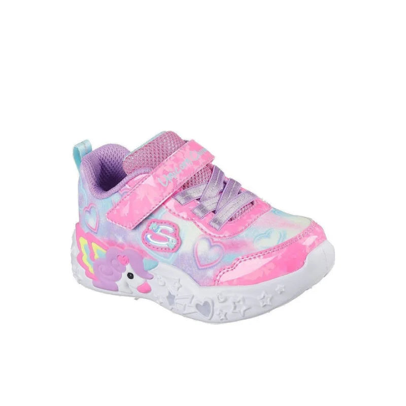 Skechers Skechers Παιδικά Sneakers με Σκρατς Ροζ Παπούτσι Κορίτσι Φωτάκια / Shoes with Lights Girl fixedratio_20250716132343_skechers_paidika_sneakers_roz_303064n_pkmt
