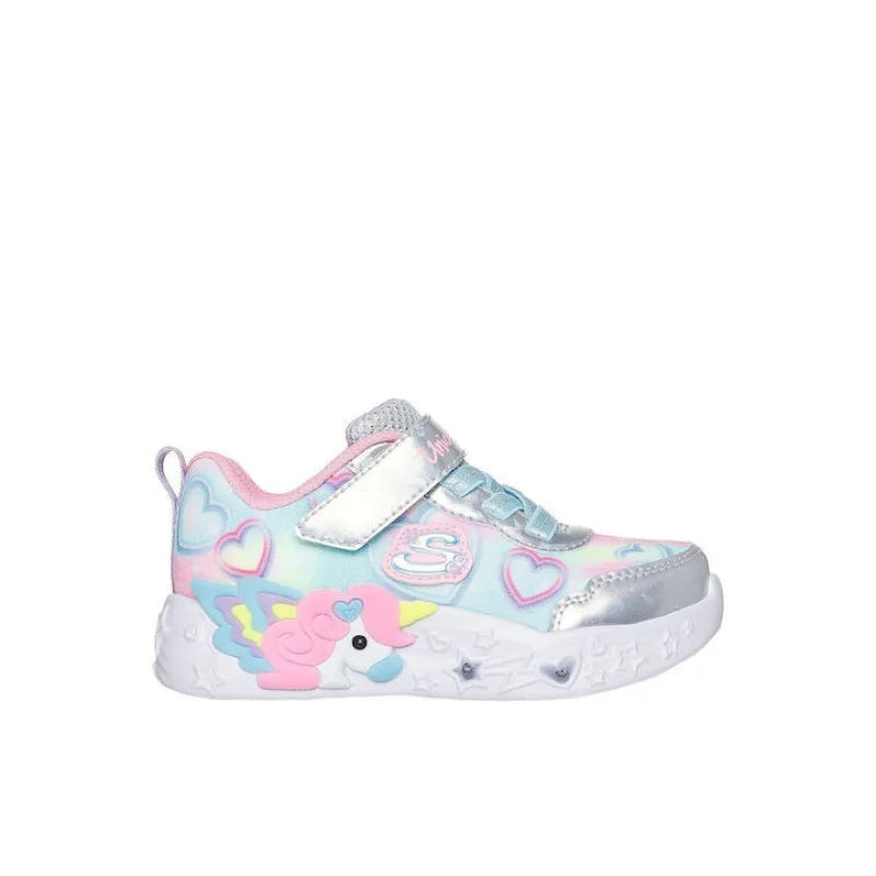 Skechers Skechers Unicorn Charmer Παιδικά Sneakers Πολύχρωμα Παπούτσι Κορίτσι Φωτάκια / Shoes with Lights Girl fixedratio_20250716132346_0d9f59c2