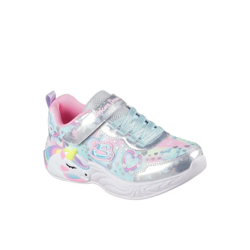 Skechers Skechers Unicorn Dreams Παιδικά Sneakers Πολύχρωμα Παπούτσι Κορίτσι Φωτάκια / Shoes with Lights Girl fixedratio_20250716132349_skechers_paidika_sneakers_polychroma_303063l_smlt