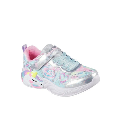 Skechers Skechers Unicorn Dreams Παιδικά Sneakers Πολύχρωμα Παπούτσι Κορίτσι Φωτάκια / Shoes with Lights Girl fixedratio_20250716132349_skechers_paidika_sneakers_polychroma_303063l_smlt