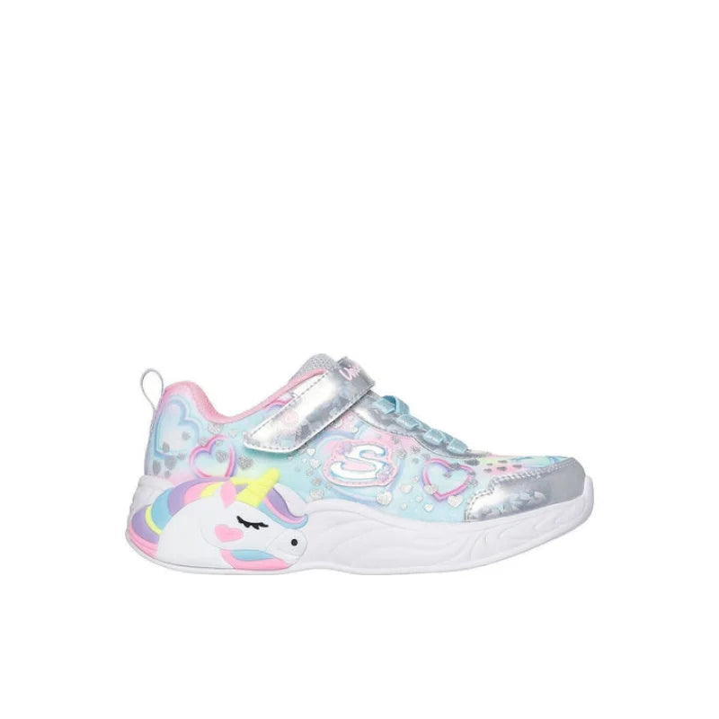 Skechers Skechers Unicorn Dreams Παιδικά Sneakers Πολύχρωμα Παπούτσι Κορίτσι Φωτάκια / Shoes with Lights Girl fixedratio_20250716132424_66c892f0