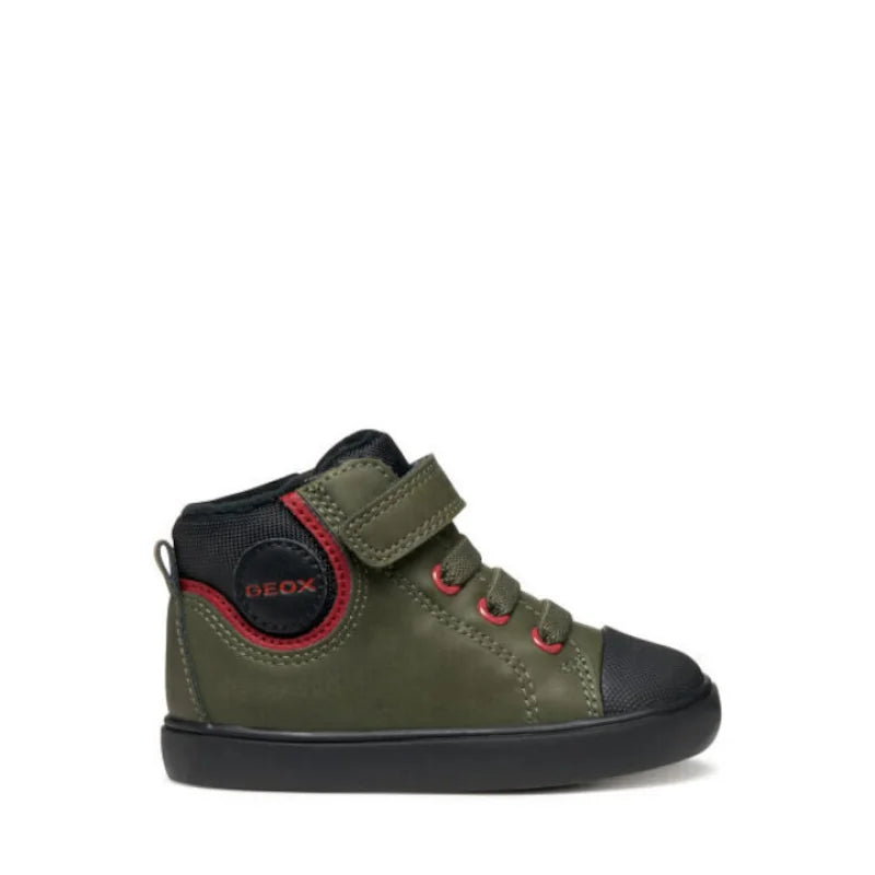Geox Geox Baby Gisli Δερμάτινα Παιδικά Μποτάκια με Σκρατς Πράσινα Μποτάκι Αγόρι / Boots Boys fixedratio_20250729132347_geox_baby_gisli_paidika_mpotakia_prasina_b461nc0mefuc0450