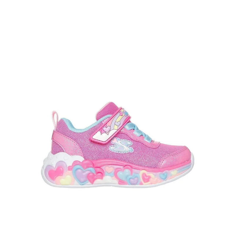 Skechers Skechers Heart Παιδικά Sneakers Ροζ Παπούτσι Κορίτσι Φωτάκια / Shoes with Lights Girl fixedratio_20250806101123_904e109c
