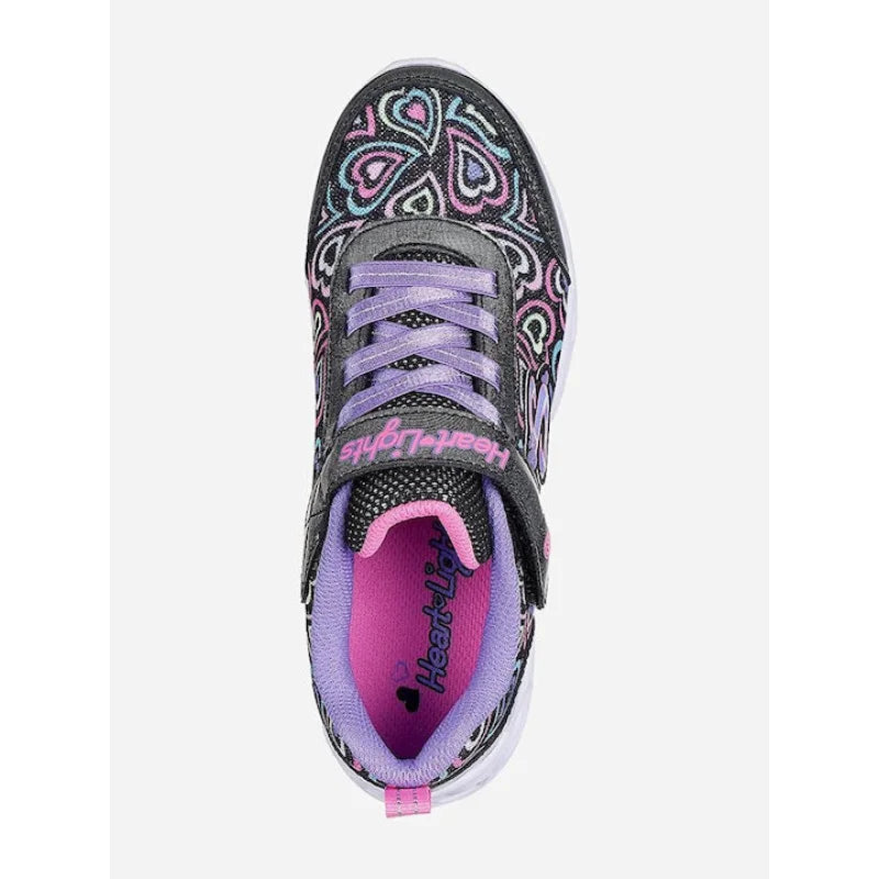 Skechers Skechers Αθλητικά Παιδικά Παπούτσια Running με Σκρατς Μαύρα Παπούτσι Κορίτσι Φωτάκια / Shoes with Lights Girl fixedratio_20250811144612_8e88785d