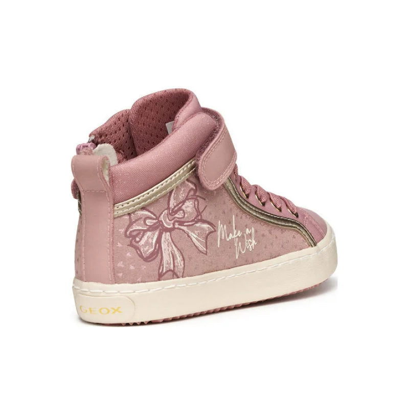 Geox Geox Ανατομικά Παιδικά Μποτάκια με Κορδόνια Ροζ Sneaker Κορίτσι / Sneaker Girl fixedratio_20250826130349_39b791d9